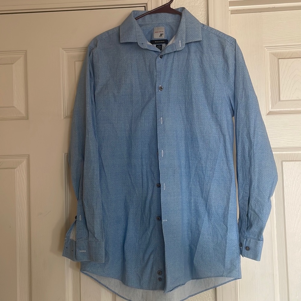 Men’s J Ferrer Super Slim Fit dress shirt size M